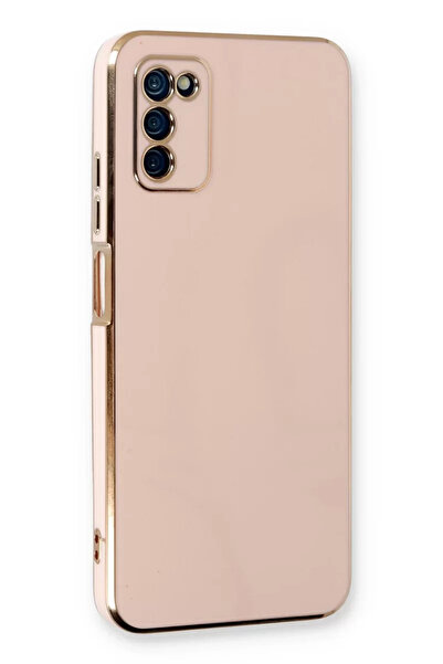ZEMİRA HOME Newface Samsung Galaxy A03S Case Volet Silicone - Pink