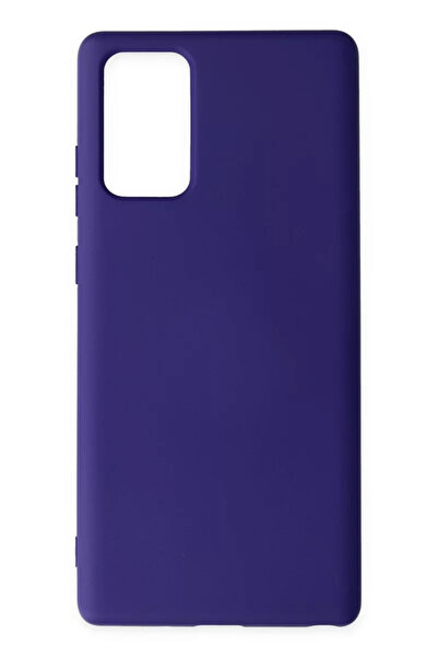 ZEMİRA HOME Newface Samsung Galaxy Note 20 Case Nano Velvet Silicone - Purple
