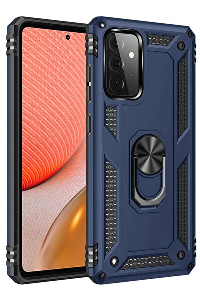 ZEMİRA HOME Newface Samsung Galaxy A72 Case Sofia Silicone Cover with Ring - ...