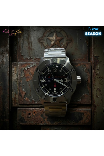 ESKİ YENİ ANTİK Vostok Komandirskie Automatic Men's Wristwatch - 24-Hour Disp...