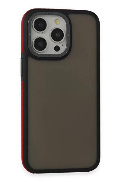 TeknoKapsül غطاء هارفيل لهاتف آيفون 15 برو ماكس من نيوفيس - أحمر