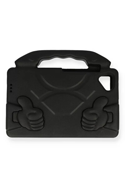 Beta Moda Hub حافظة Newface iPad 5 Air 9.7 تشبه التابلت مع حامل سيليكون - أسود