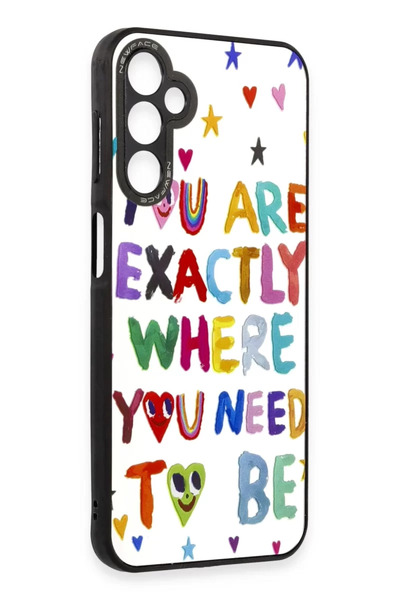 ZEMİRA HOME Newface Samsung Galaxy A14 4g Case Mirror Patterned Cover - Mirro...