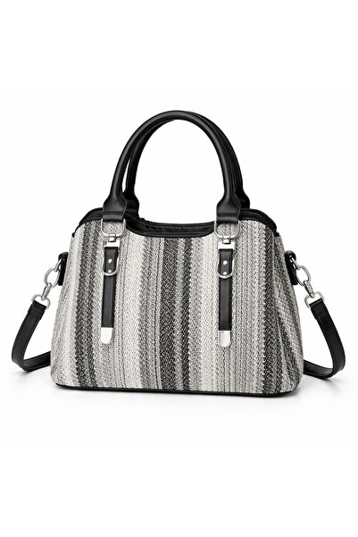 mothers dream Multicolor Woven Pattern Handbag for Women