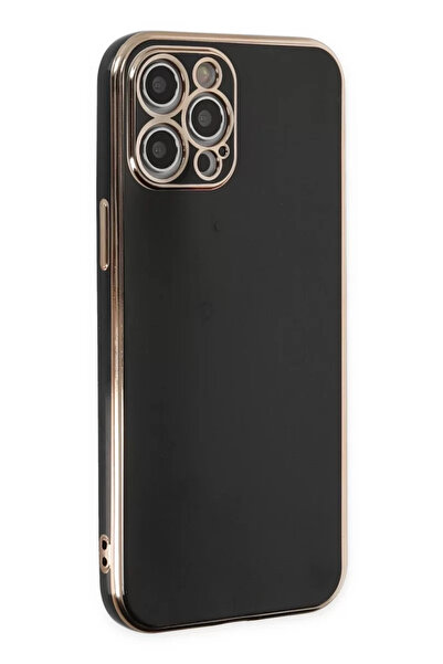 Beta Moda Hub نيوفيس حافظة آيفون 12 برو ماكس سيليكون - أسود