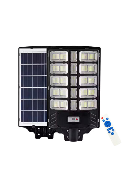 Rixme Lampa stradala solara LED 1000W Rixme, 15 zone, senzor miscare, telecom...
