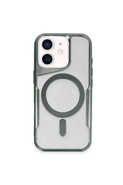 ZEMİRA HOME Newface iPhone 11 Case Boyi Magsafe Silicone Cover - Green