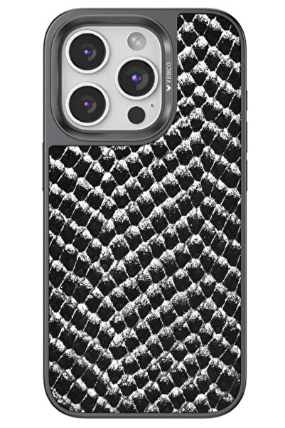 Beta Moda Hub غطاء فينكو ايفون 14 برو ماكس فايبير - اسود