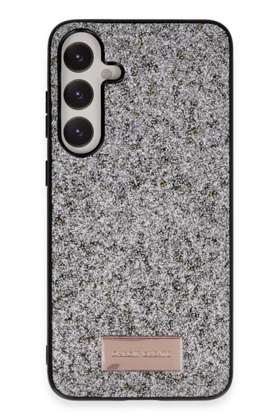 Beta Moda Hub غطاء سامسونج جالاكسي A05S لامع من ون جيف - فضي