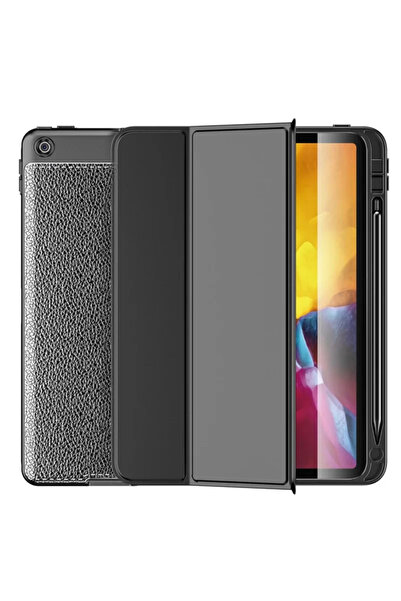 Beta Moda Hub حافظة نيو فيس لجهاز ايباد 10.2 (الجيل السابع) من السيليكون - أسود