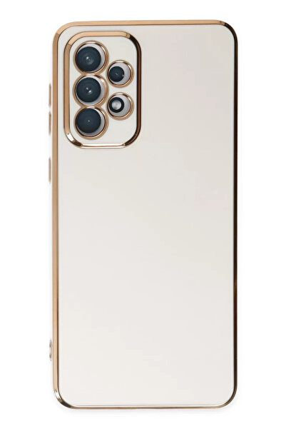 ZEMİRA HOME Newface Samsung Galaxy A73 5g Case Volet Silicone - White