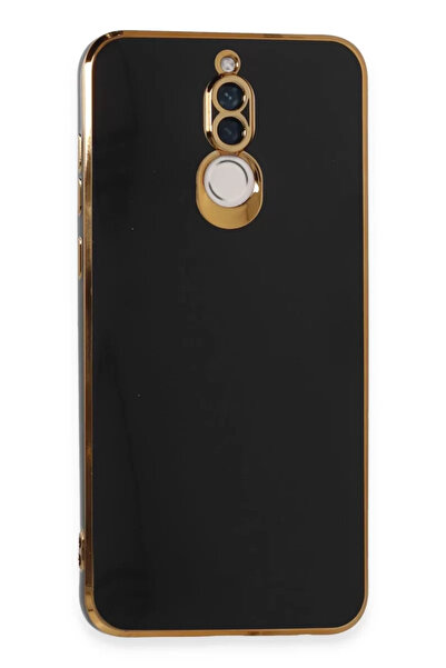 TeknoKapsül حافظة هواوي ميت 10 لايت من نيو فيس سيليكون فويليت - أسود