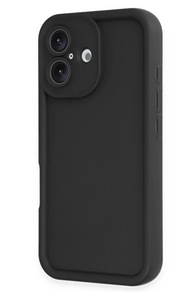 Generic Brand Newface iPhone 16 Case Viera Silicone - Black
