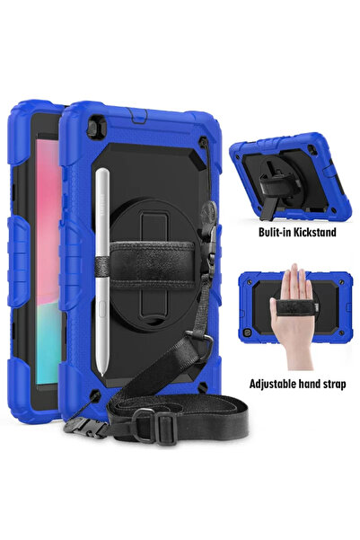 TeknoKapsül غطاء تابلت Newface Samsung Galaxy T290 Tab A 8 - أزرق