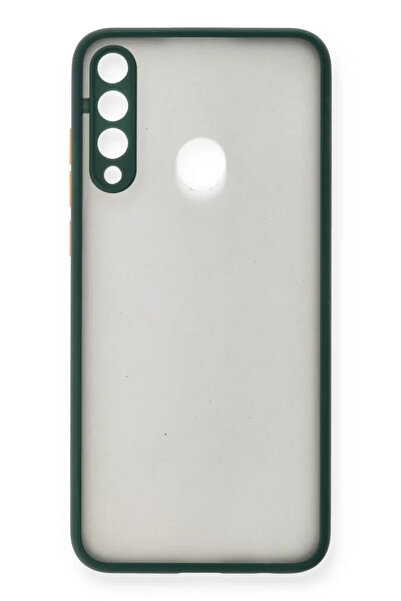 TeknoKapsül غطاء حماية سيليكون مونتريال لهاتف هواوي Y6P من Newface - أخضر