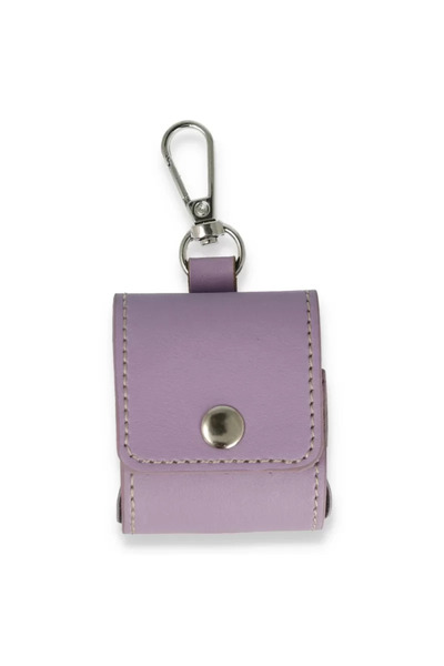 Beta Moda Hub حافظة نيو فيس ايربودز برو (الجيل الأول) مع حزام - ليلك