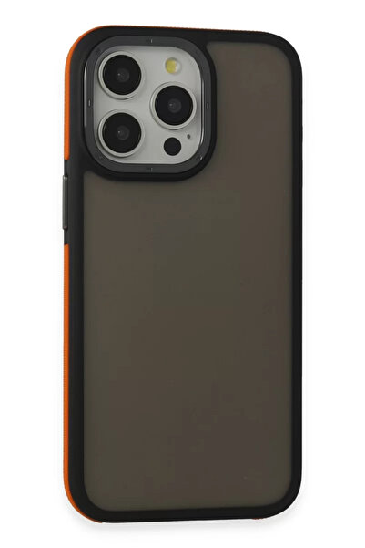 TeknoKapsül غطاء هارفيل لهاتف آيفون 13 برو ماكس من نيوفيس - برتقالي