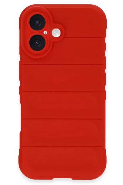 ZEMİRA HOME Newface iPhone 16 Plus Case Optimum Silicone - Red