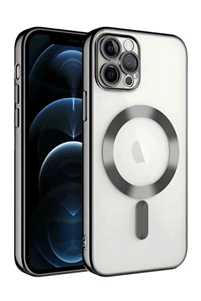 ZEMİRA HOME Newface iPhone 13 Pro Case Kross Magneticsafe Cover - Black