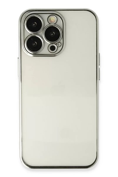 Generic Brand Apple iPhone 13 Pro Case Razer Lens Silicone - Silver