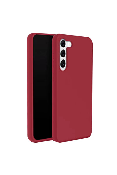 ZEMİRA HOME Newface Samsung Galaxy S24 Plus Case First Silicone - Red