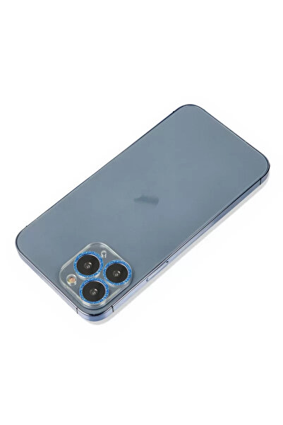 Beta Moda Hub Newface iPhone 11 Pro Shine Camera Lens Protection Glass - Blue