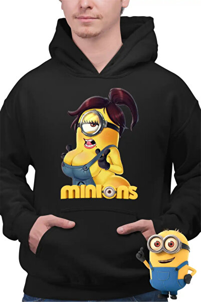 OEM Ανδρικό Φούτερ Μίνιονς Μαρλένα Οι Απαισιότατες Μίνιονς