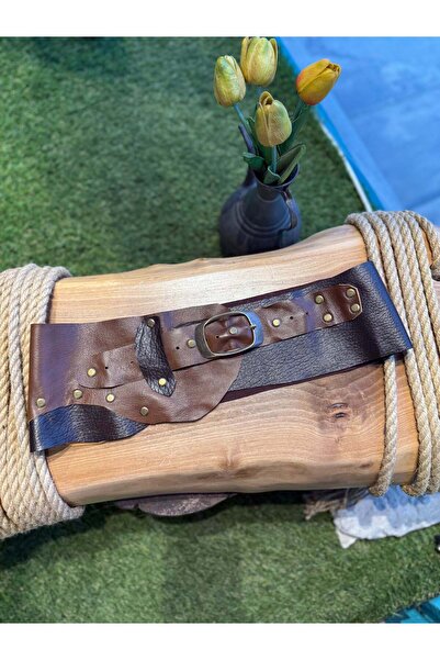 Yılday Gür Butik Sutton Bitter Brown Handmade Design Genuine Leather Women's ...