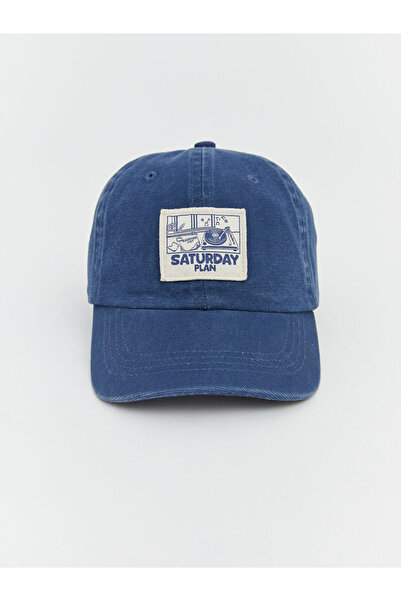 LC Waikiki قبعة للأولاد مطبوعة بتصميم إنديجو فلوريدا من الموسم الجديد من GÜLİ...