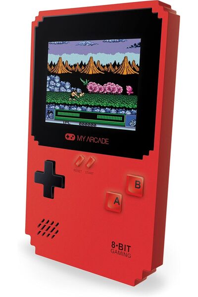 My Arcade جهاز ألعاب محمول بيكسل كلاسيك - يحتوي على 300 لعبة بأسلوب رجعي بالإ...