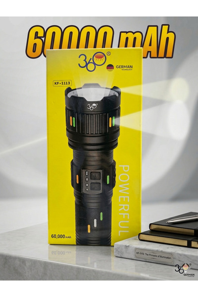 360 Rechargeable flashlight system