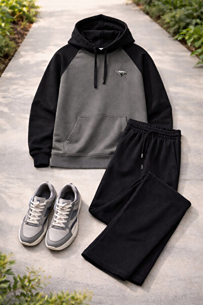 UrbanX URBNX Premium Hoodie & Jogger Set – Oversized Streetwear Tracksuit | G...