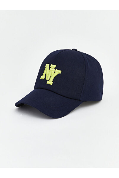 LC Waikiki New season navy blue ny embroidered boys' cap hat from güli̇s gi̇y...