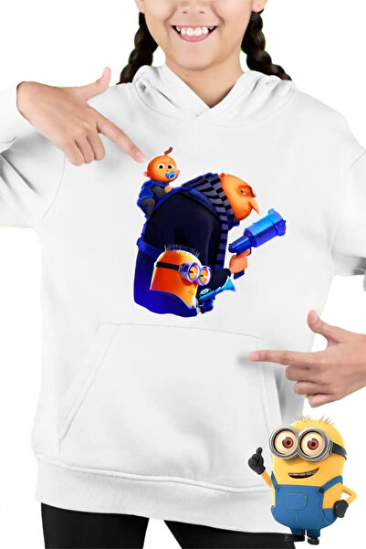 OEM Παιδικό Κοριτσίστικο Φούτερ Εκσυλόδειλοι Μίνιονς: Η Αποστολή