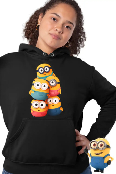 OEM Women's Hoodie Minions Despicable Me Minions