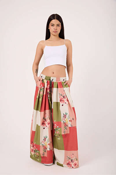 SUPERBLUE Women's Street Style Sports Loose Baggy Pants