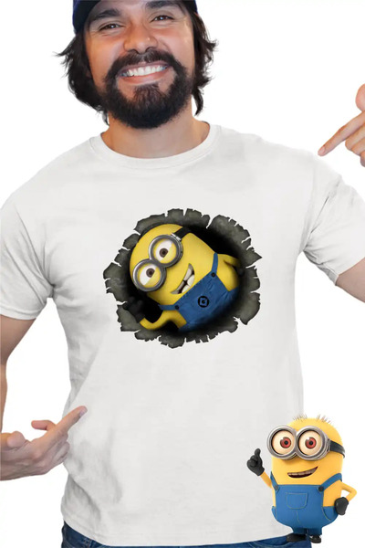 OEM Men's T-Shirt Minions Pop-up Despicable
