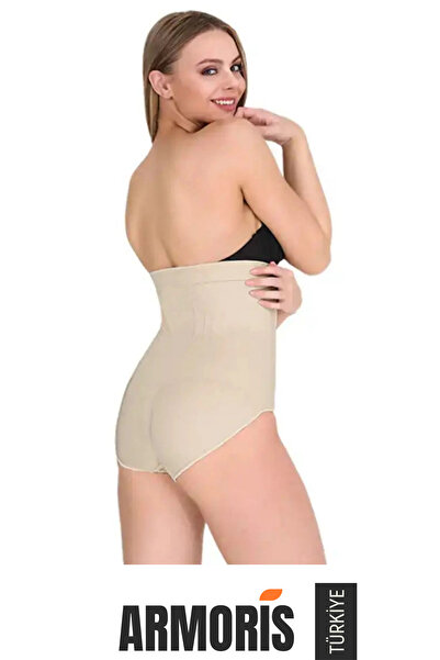 Armoris # Corset Shaping Firming High Waist Shaper with Agraflas and Snap Fas...