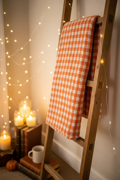 YAZICI Single Scottish Blanket 150X220 with Special Pattern, Soft and Warm, S...