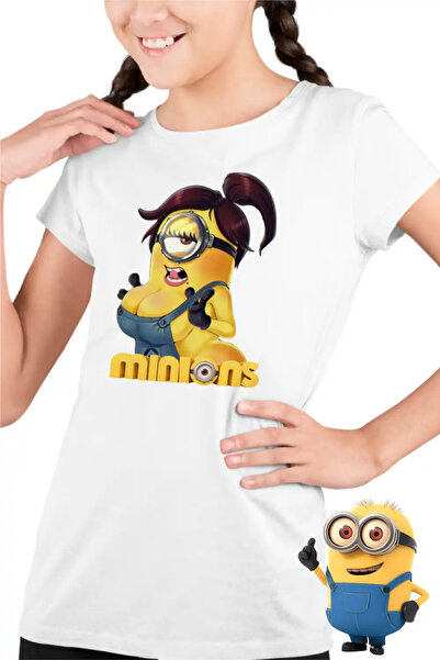 OEM Παιδικό Κοριτσίστικο Μπλουζάκι Μίνιονς Μαρλένα - Οι Απαισιοί Μίνιονς