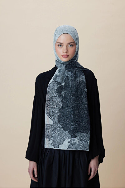 Maisa Floş Viscose Shawl 70*190 cm - Ecru