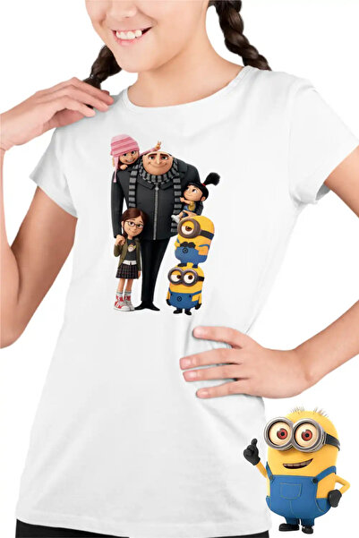 OEM Παιδικό Κοριτσίστικο Μπλουζάκι Μίνιονς  "Εγώ, ο Απαισιότατος "
