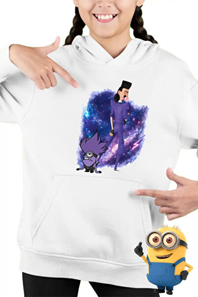 OEM Παιδικό Κοριτσίστικο Φούτερ με Κουκούλα Μπάλθαζαρ Μπρατ Κακοί Μίνιονς από...