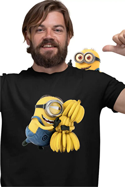 OEM Ανδρικό T-shirt Μίνιονς Μπανάνα Απαισιότατοι