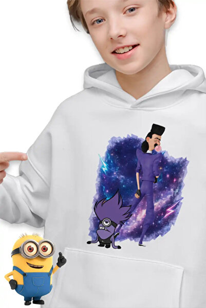 OEM Παιδικό Φούτερ για Αγόρια Μπάλθαζαρ Μπρατ Κακά Μίνιονς από το Εγώ, ο Απαισιό