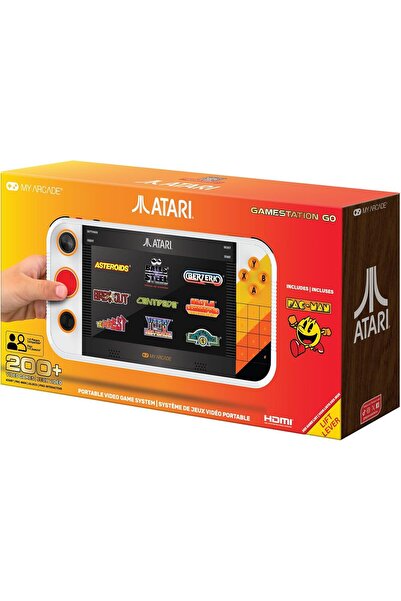 My Arcade جهاز ألعاب أتاري جيمستيشن جو: أكثر من 200 لعبة فيديو كلاسيكية مثبتة...