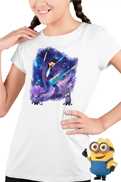 OEM Παιδικό Κοριτσίστικο Μπλουζάκι Μίνιονς  "Ο Απαισιότατος " με Κιθάρα - Μπά...