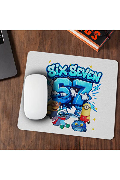 OEM Mousepad Minions 67 Six Seven Sase Sapte Despicable Steal Brainrot