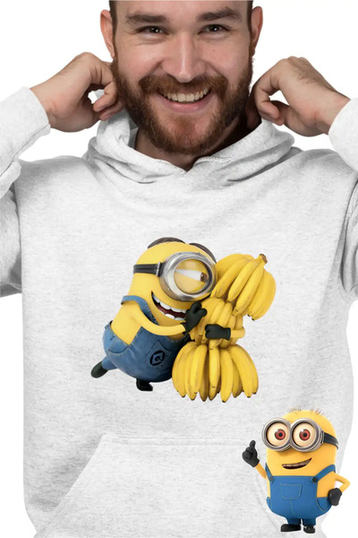 OEM Ανδρικό Φούτερ Μίνιονς Μπανάνα Απαισιότατοι