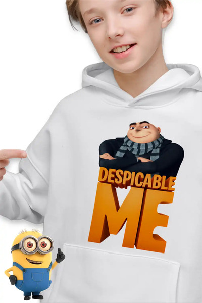 OEM Детски суичър за момчета  "Аз, проклетникът " с Гру и Миньони